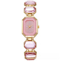 Square Crystal Quartz Watch