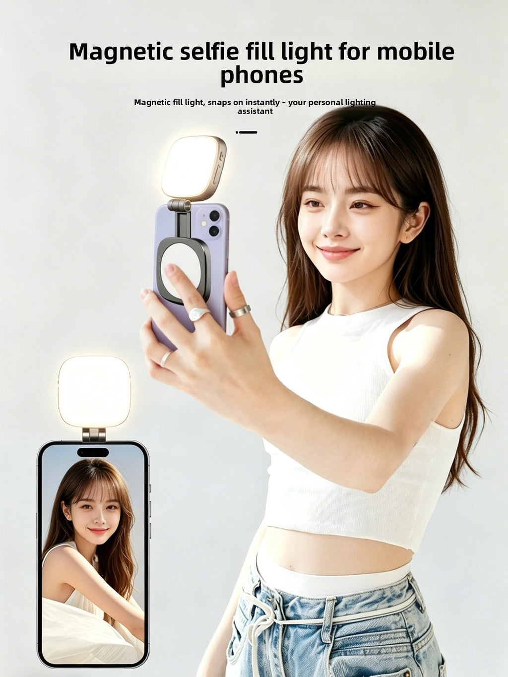 Magnetic Phone Fill Light
