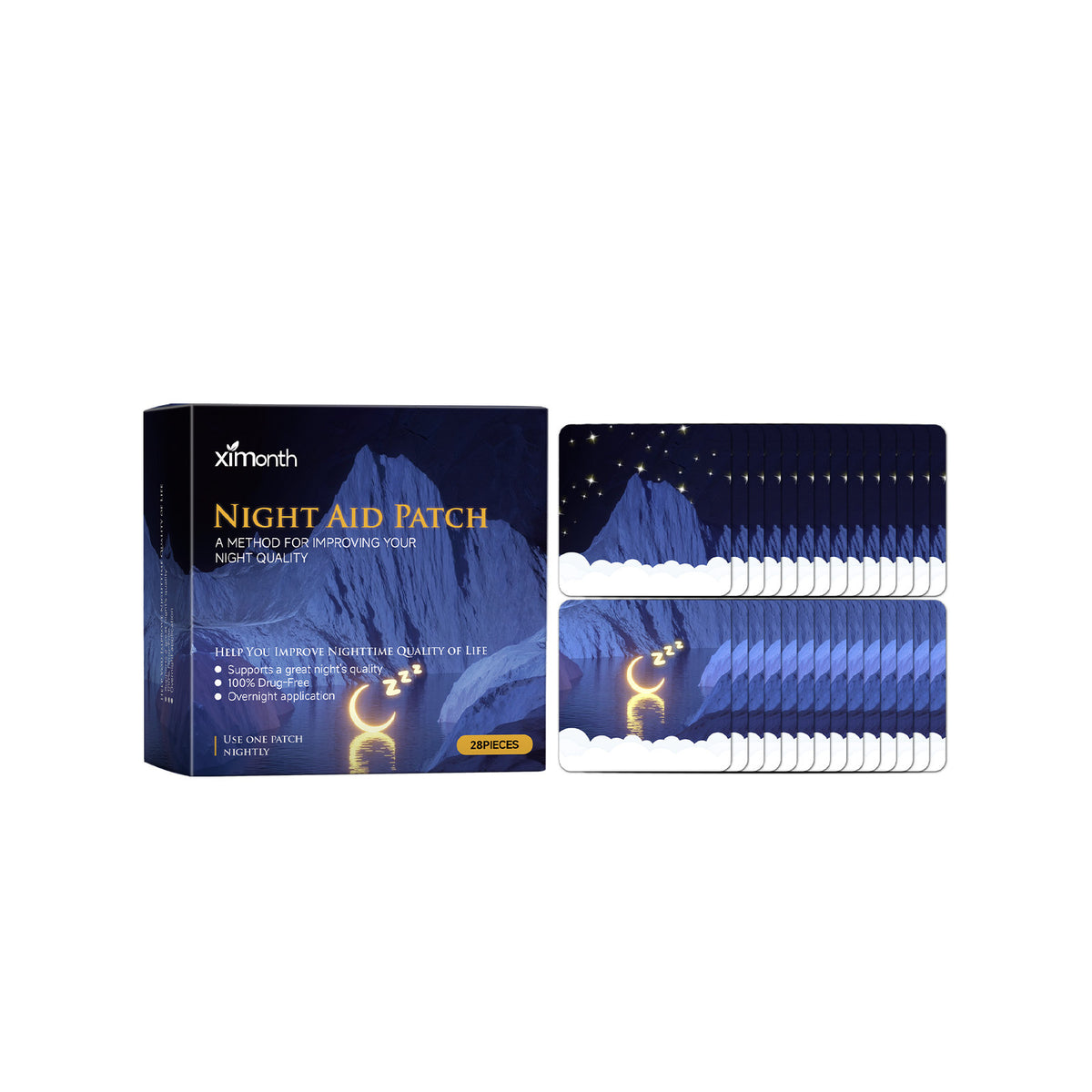 Herbal Scented Body Care Night Patches