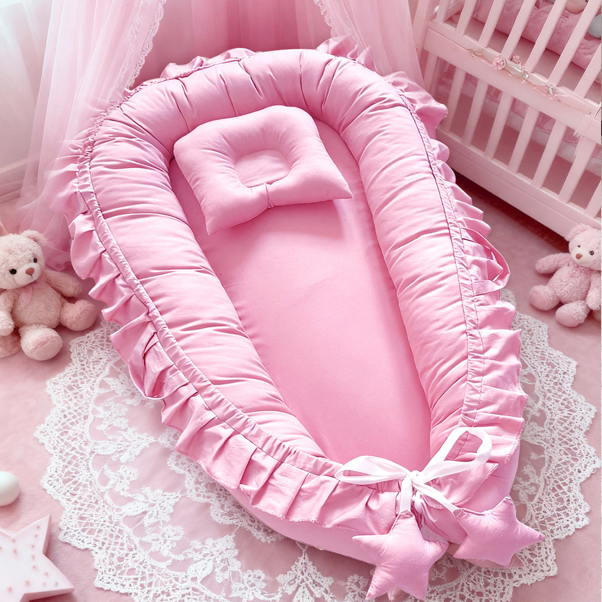 Cotton Baby Nest Bed