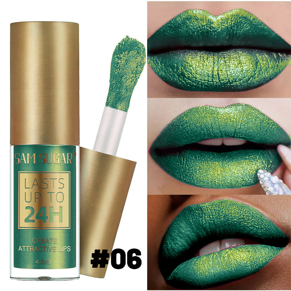 Sam Sugar 6-Color Metallic Lip