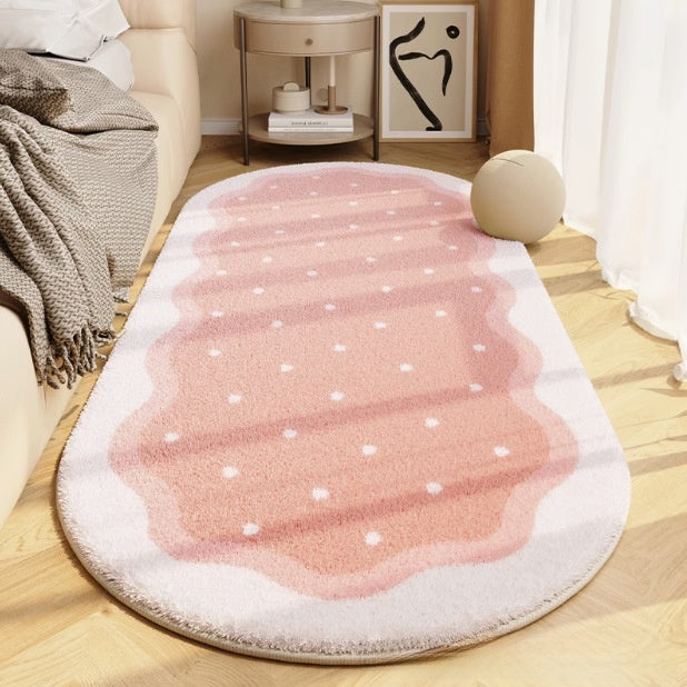 Morandi Imitation Cashmere Carpet Floor Mat