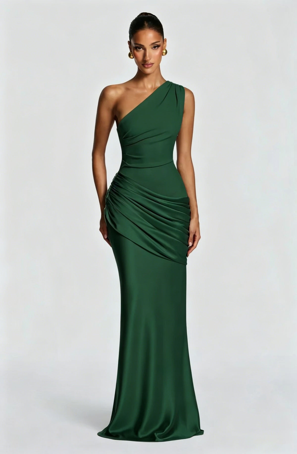 High-waisted dress
