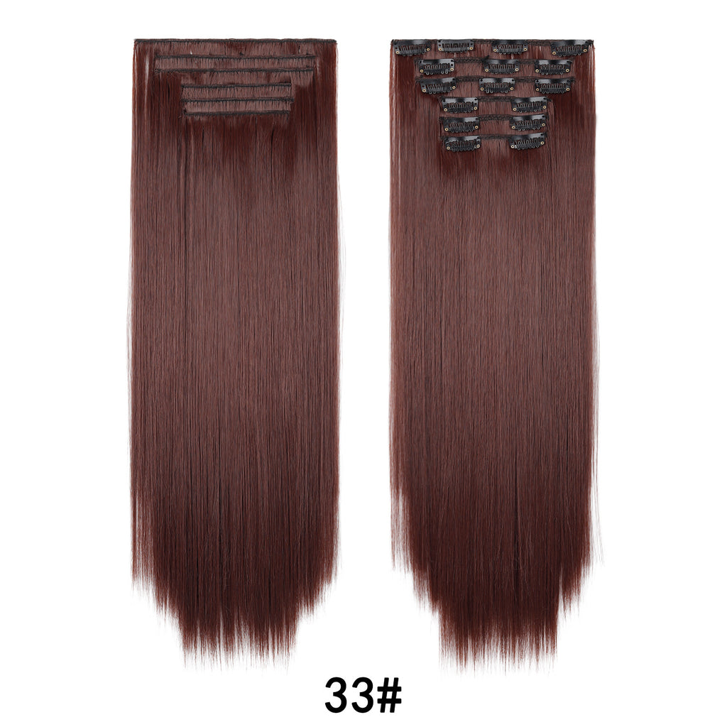 6-Piece Clip Hair Extension Set