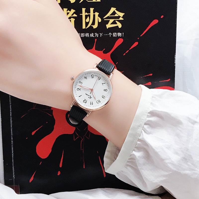Waterproof quartz watch
