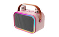 Portable Bluetooth Karaoke Speaker with Microphone for Kids, 5.3 Wireless Home Party Machine