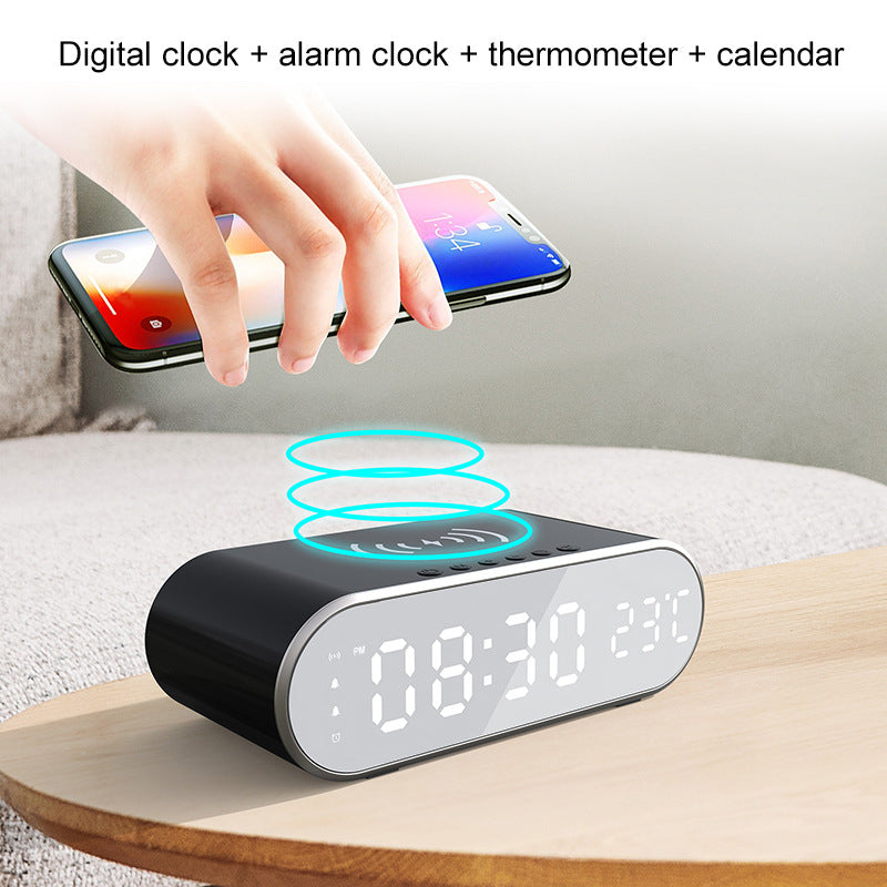 Thermometer Wireless Charger Clock