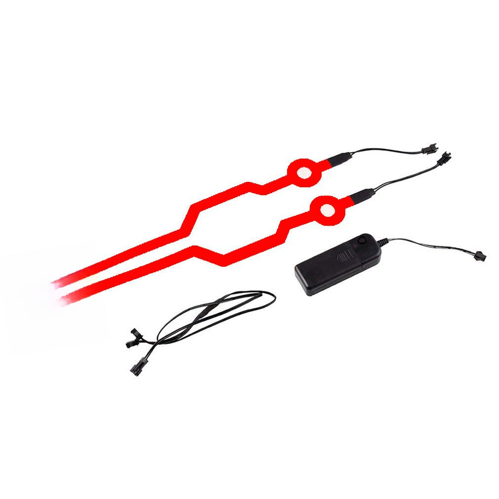 LED Helmet Light Strip for Night Riding Safety