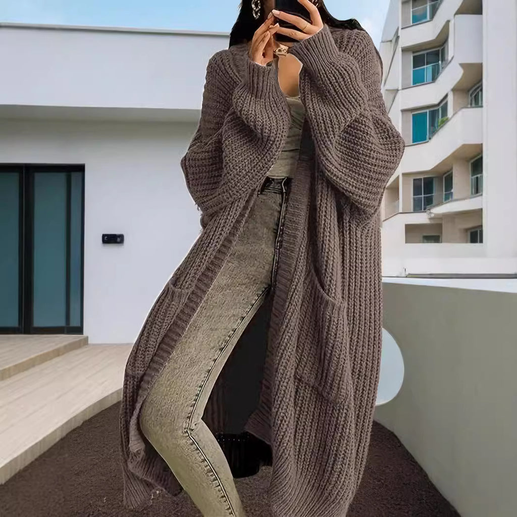 Long Sleeve Button Front Knit Cardigan