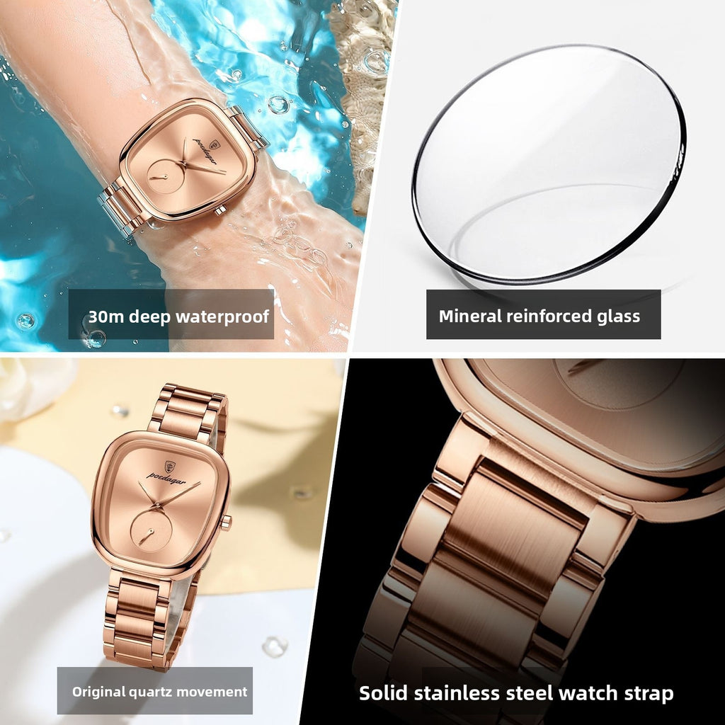 Women's Oval Quartz Watch