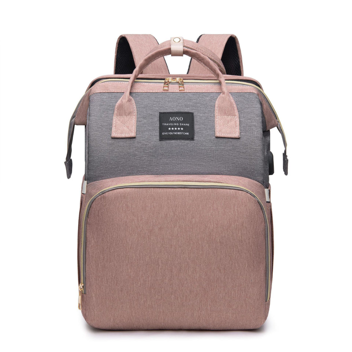 Water-Repellent Diaper Bag Backpack