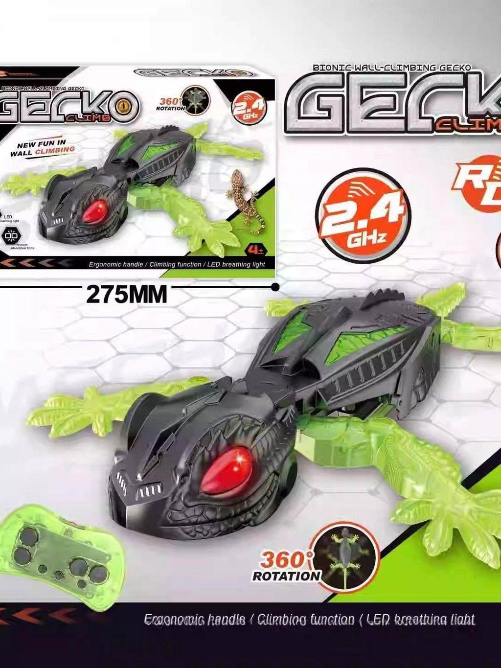 Bionic Remote Control Wall Climbing Robotic Tiger Toy