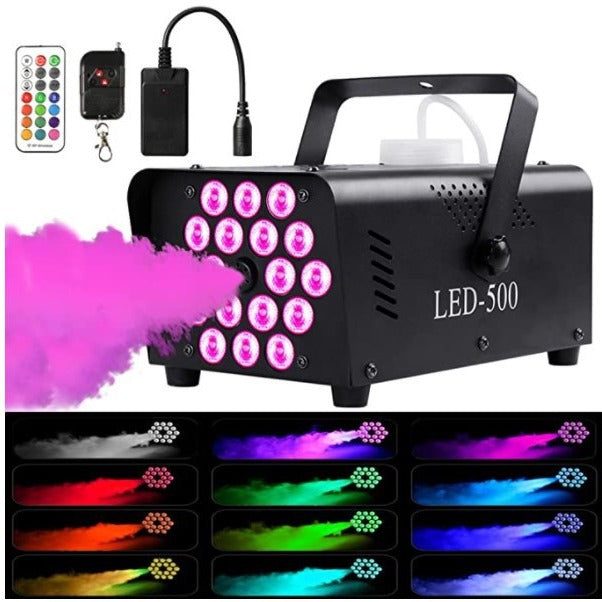 Remote control stage fog machine