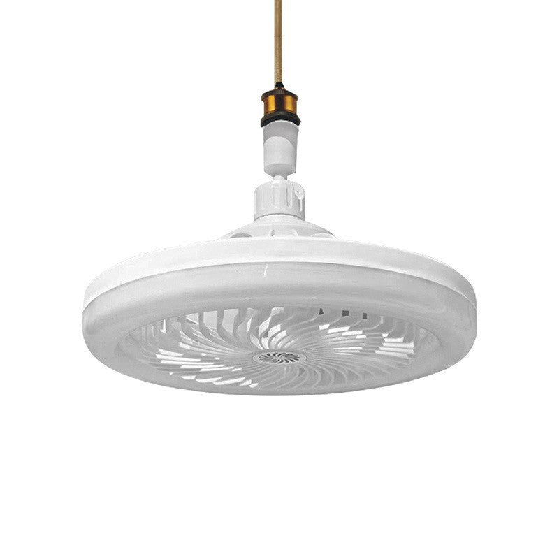 E27 Remote Control Ceiling Fan Lamp with LED Light