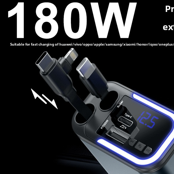 Multi-functional Car Charger
