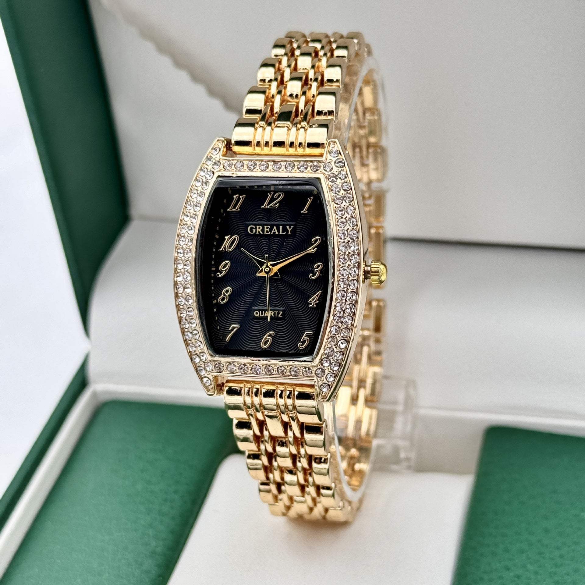 Fashion Quartz Watch Digital Analog Combo