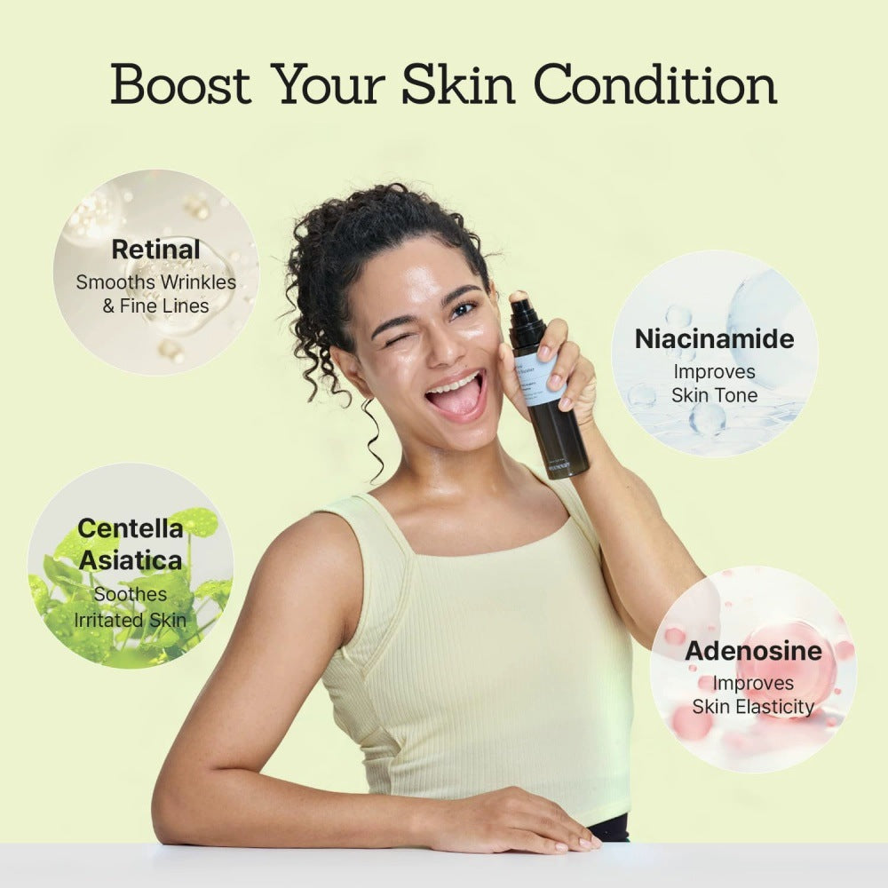 Retinol Skin Booster Serum for Even Tone and Hydration