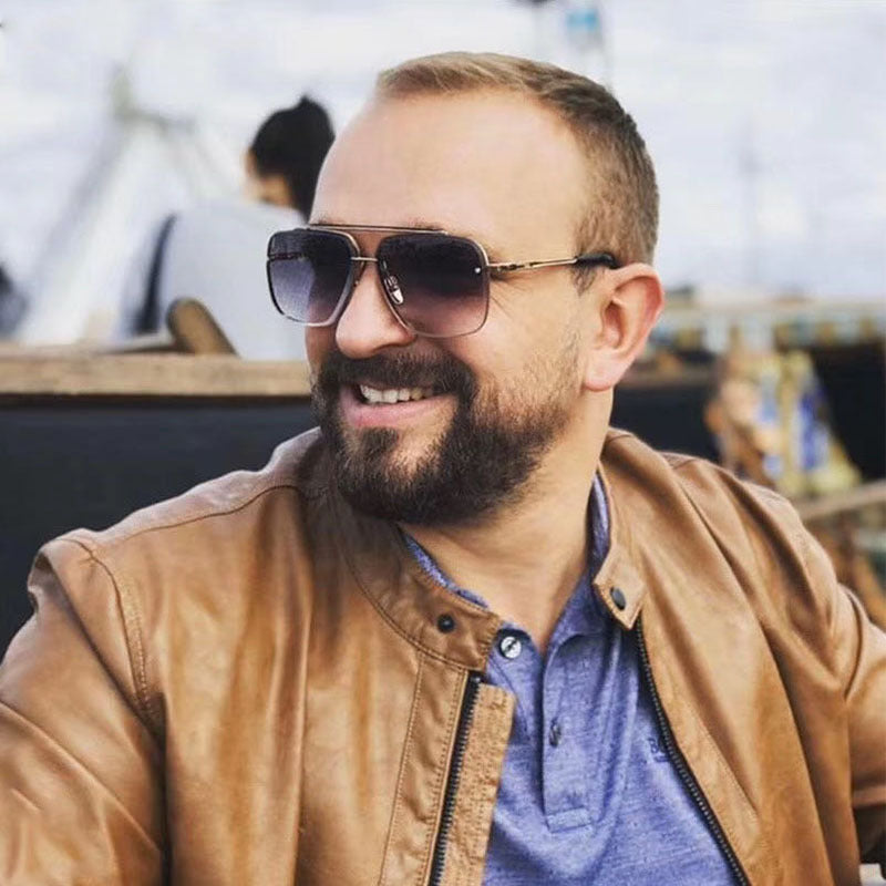 Large frame sunglasses for men