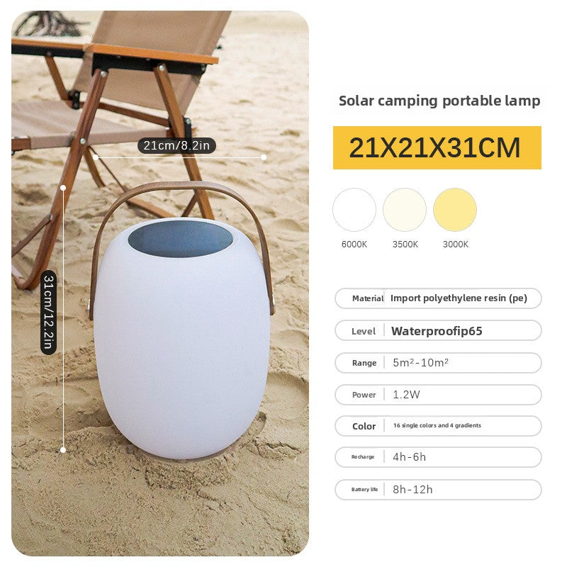 Solar Powered Portable Garden Lighting