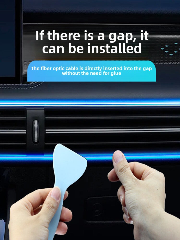 Car Interior LED Ambient Light Strip with Voice Control