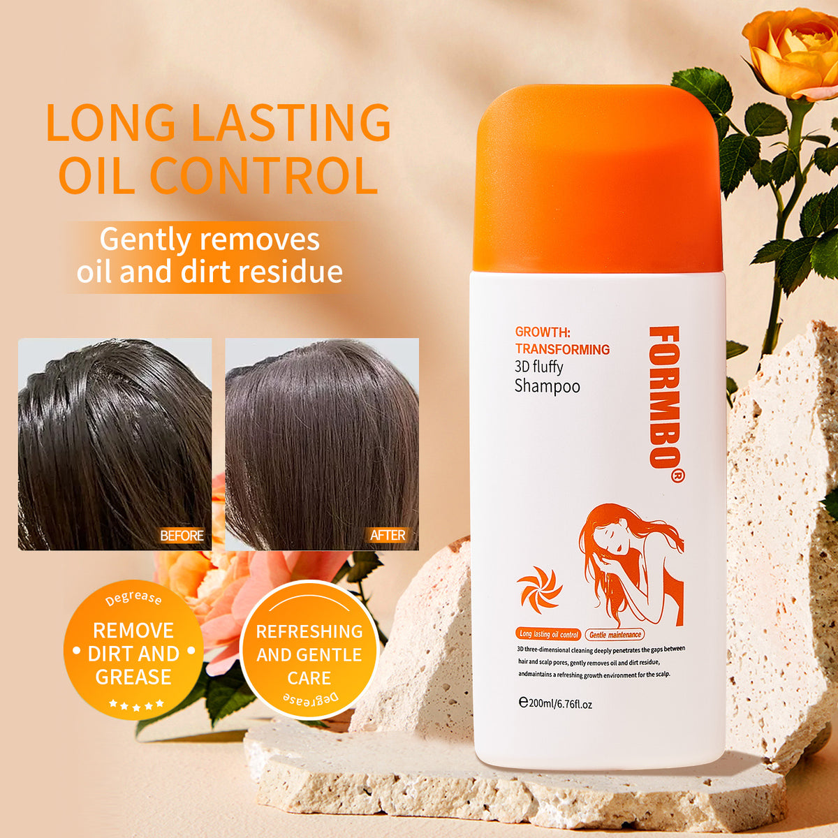 Formbo 3D Fluffy Oil Control Shampoo