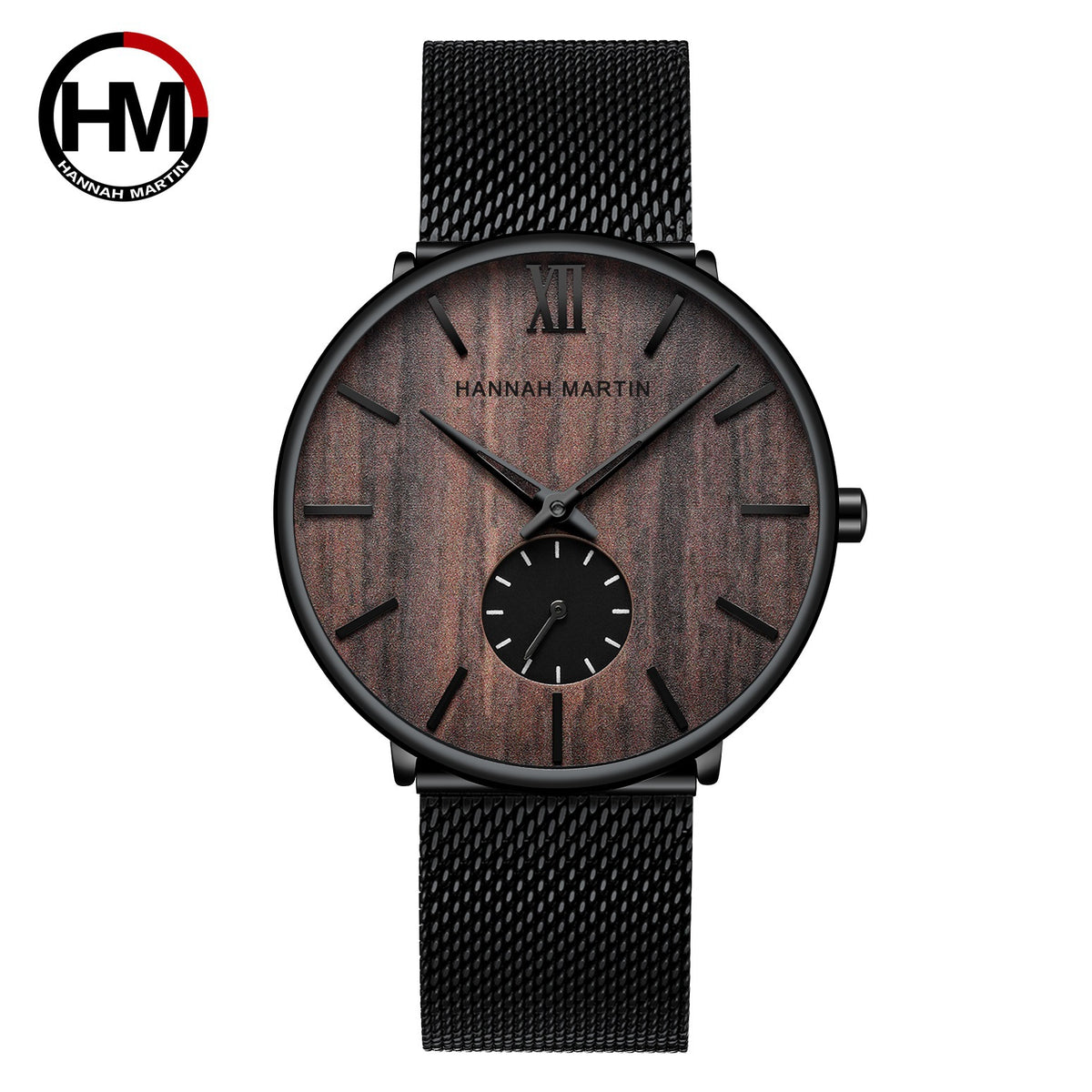 Men's Natural Wood Dial Quartz Watch