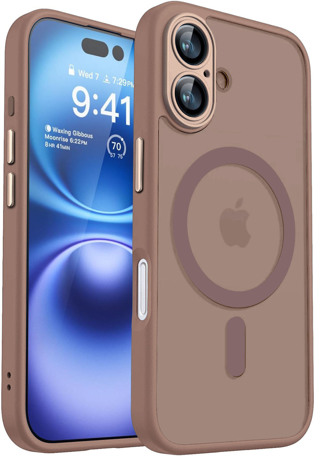Magnetic Translucent Protective Phone Case