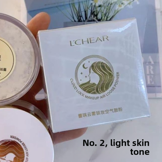 Loose Powder Makeup Setting Compact