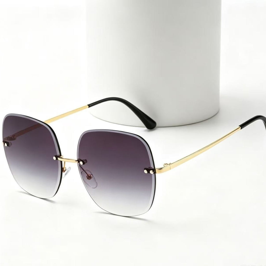 Fashion Cut Edge UV Protection Sunglasses