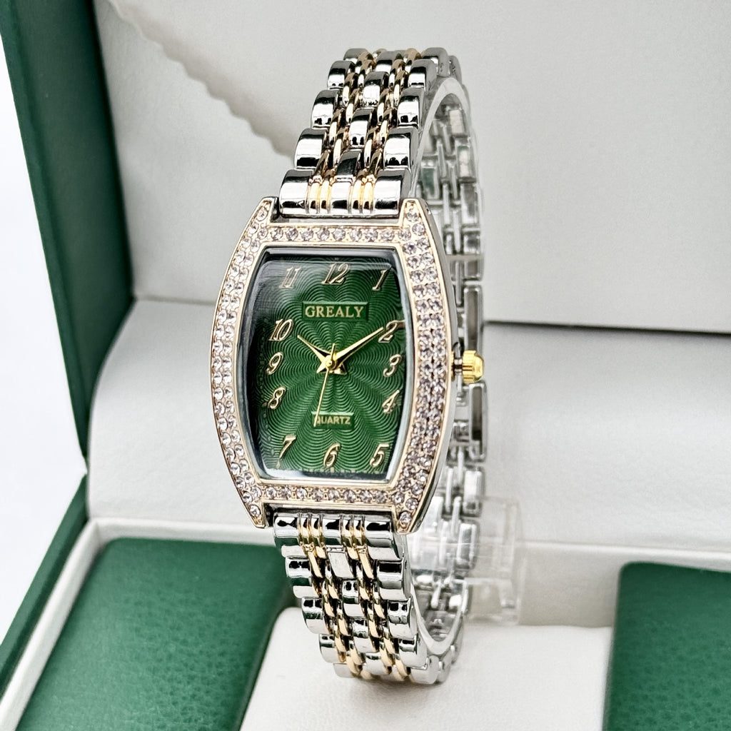 Fashion Quartz Watch Digital Analog Combo
