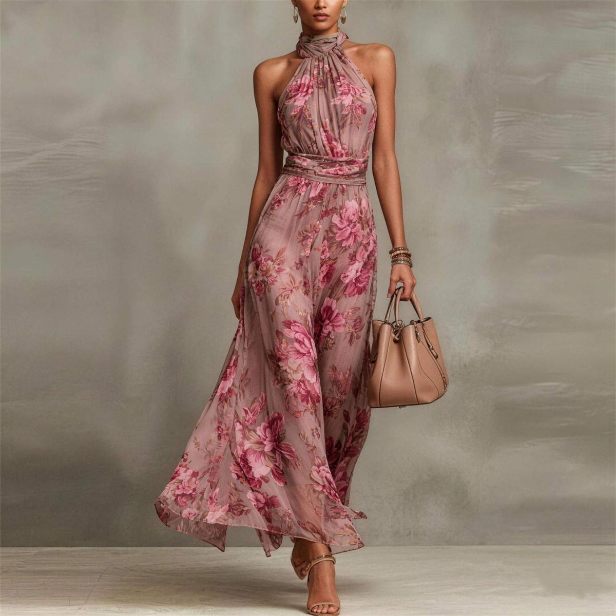 Womens OffShoulder Bodycon Long Dress