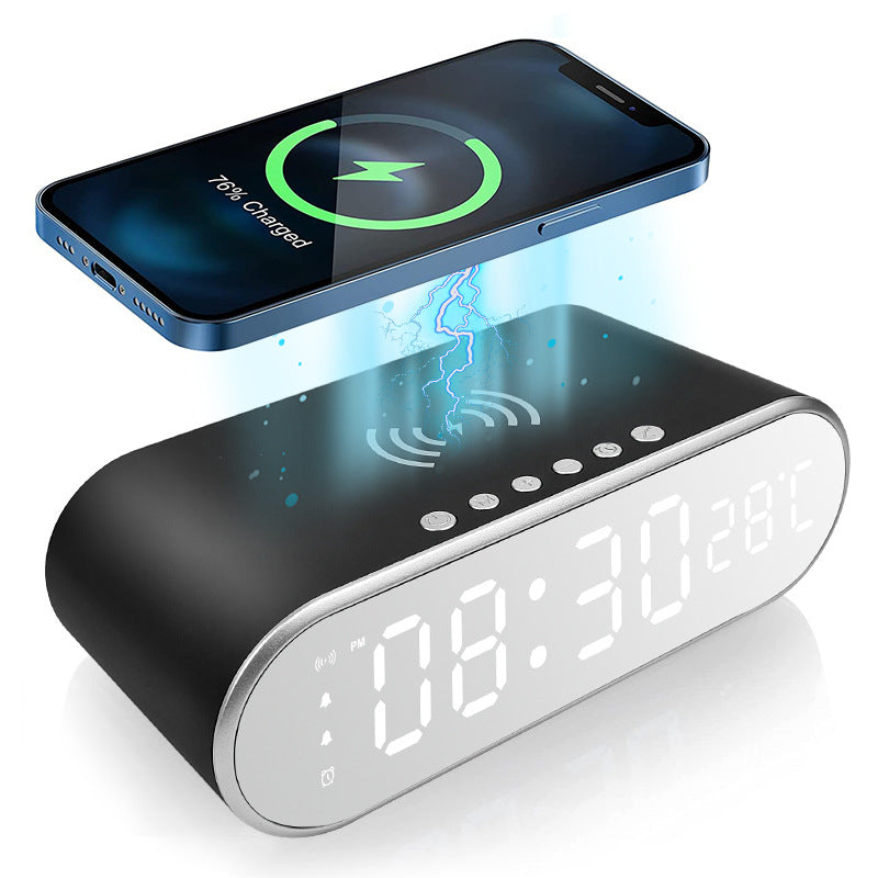 Thermometer Wireless Charger Clock