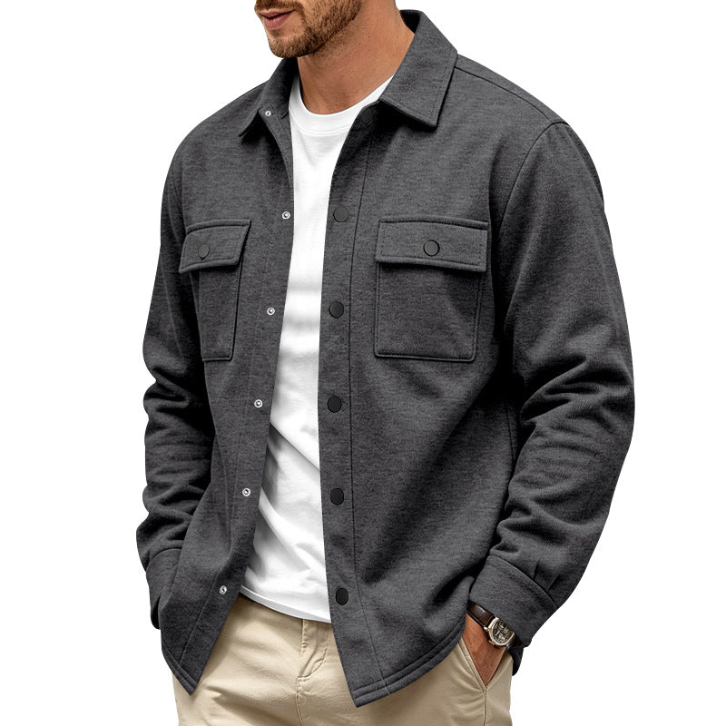 Heavyweight Fleece Lined Mens Outdoor Jacket