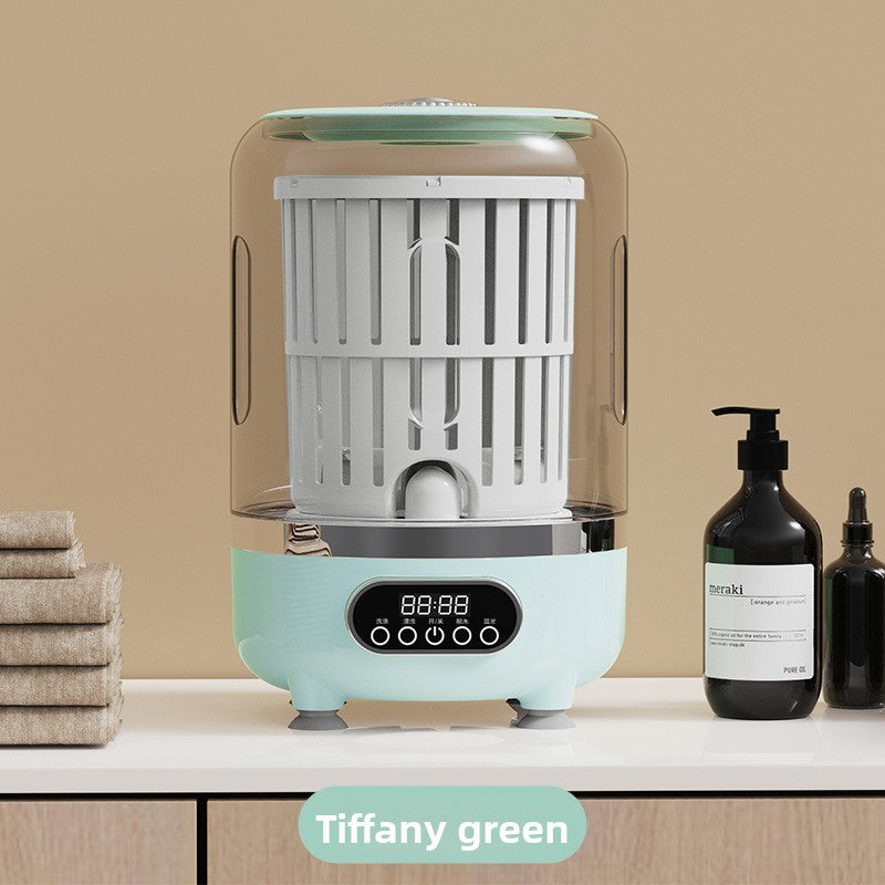 Turbo Washing Machine, Small Rechargeable Washing Cup for Underwear