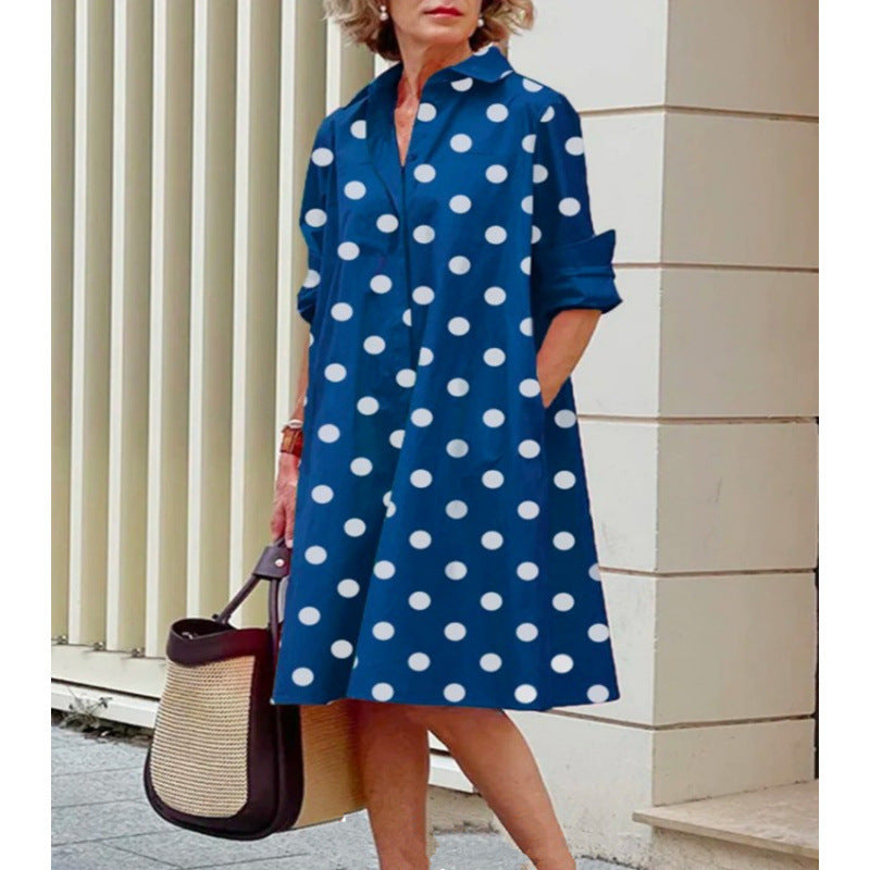 long-sleeve midi dress