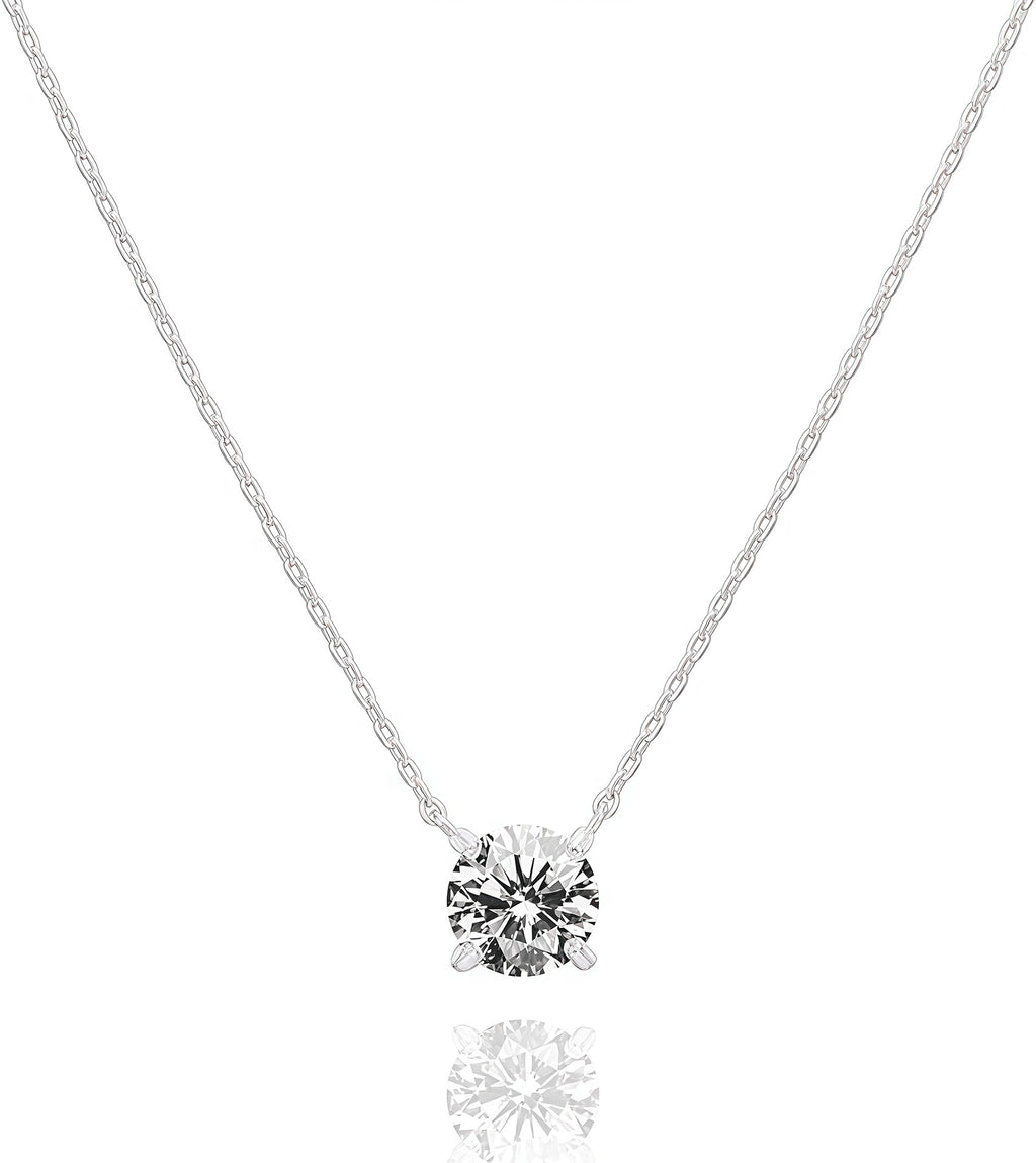Fresh and simple collar chain pendant necklace