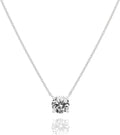 Fresh and simple collar chain pendant necklace
