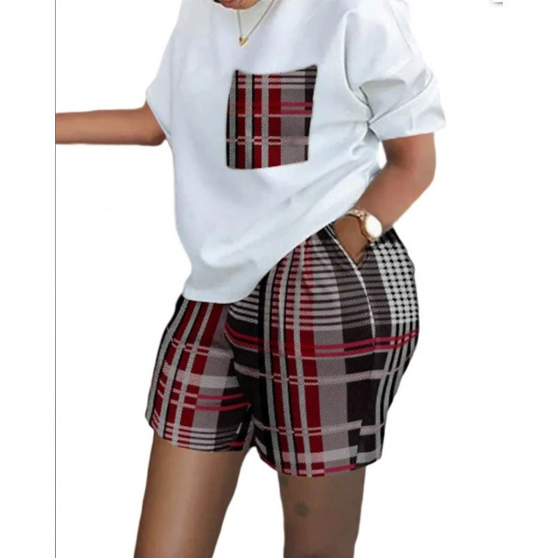 3D Digital Print Women's Two-Piece Sportswear Set