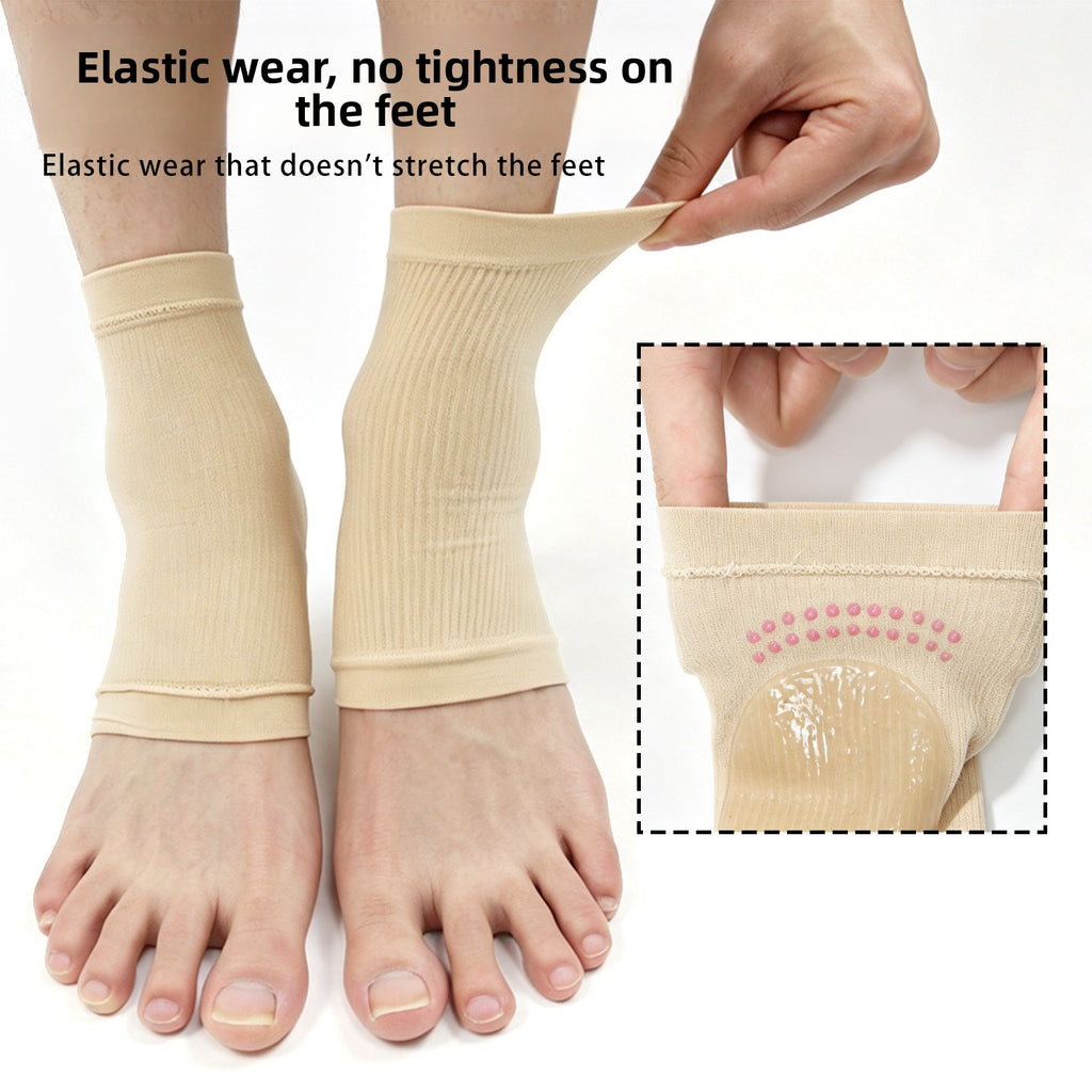 Heel protection socks