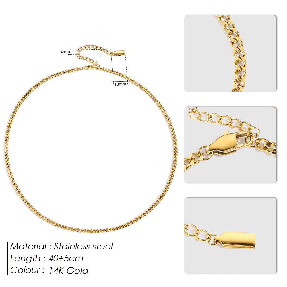 Cuban Chain Stainless Steel Necklace