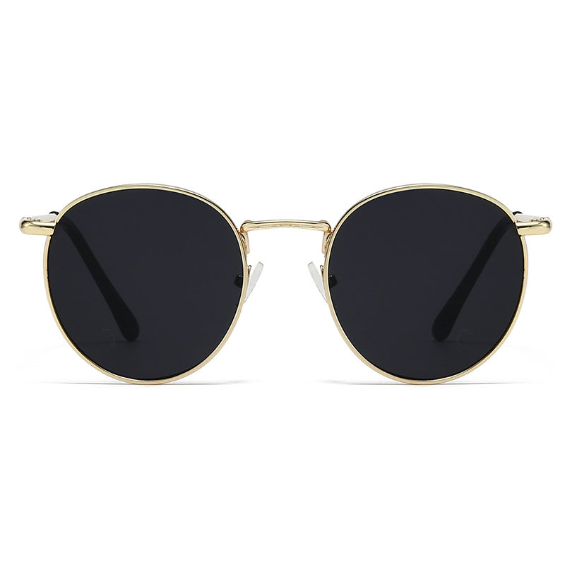 Classic Retro Small Round Frame Polarized Sunglasses
