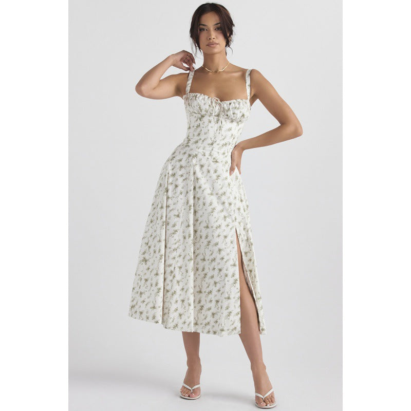 Elegant Sleeveless A-Line Dress