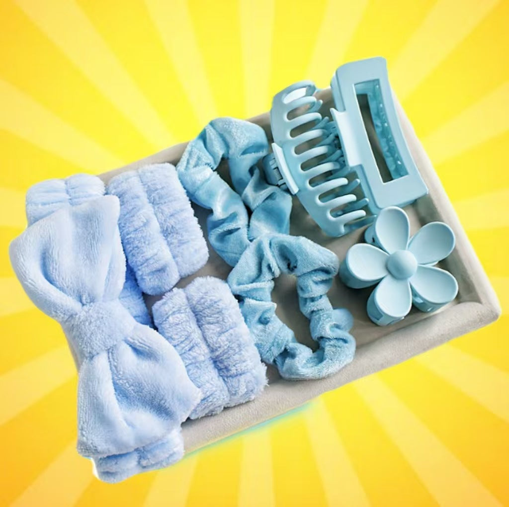 Soft Fabric Hair Accessories Set