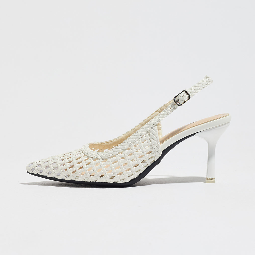 Women's Woven High Heel Sandals