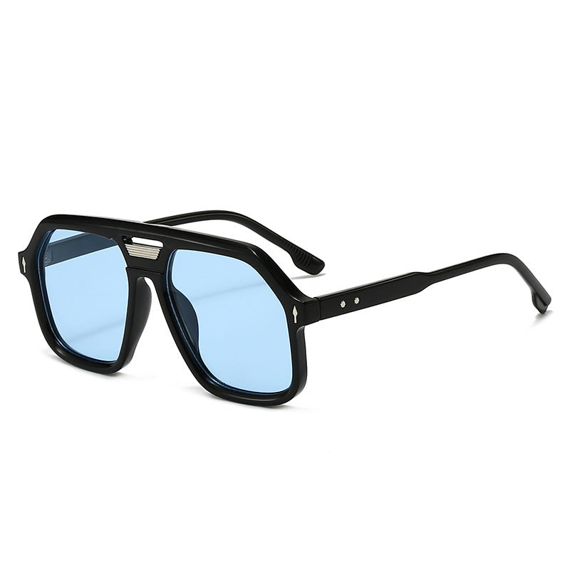 UV400 Protection Square Frame Sunglasses