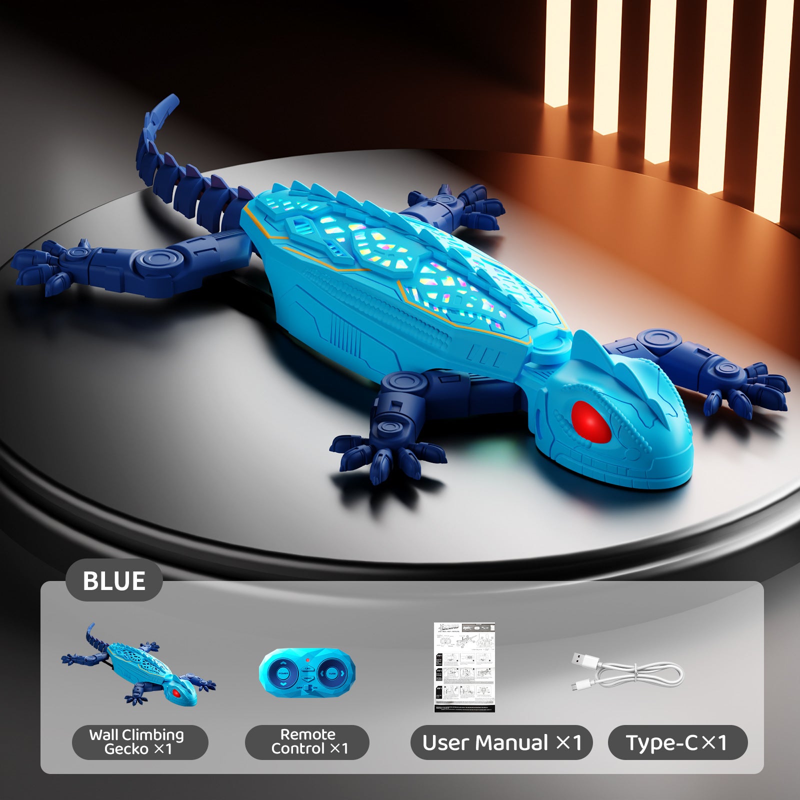 Remote Control Climbing Gecko Toy