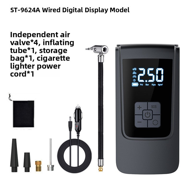 Digital Display Dual Power Air Inflator Pump