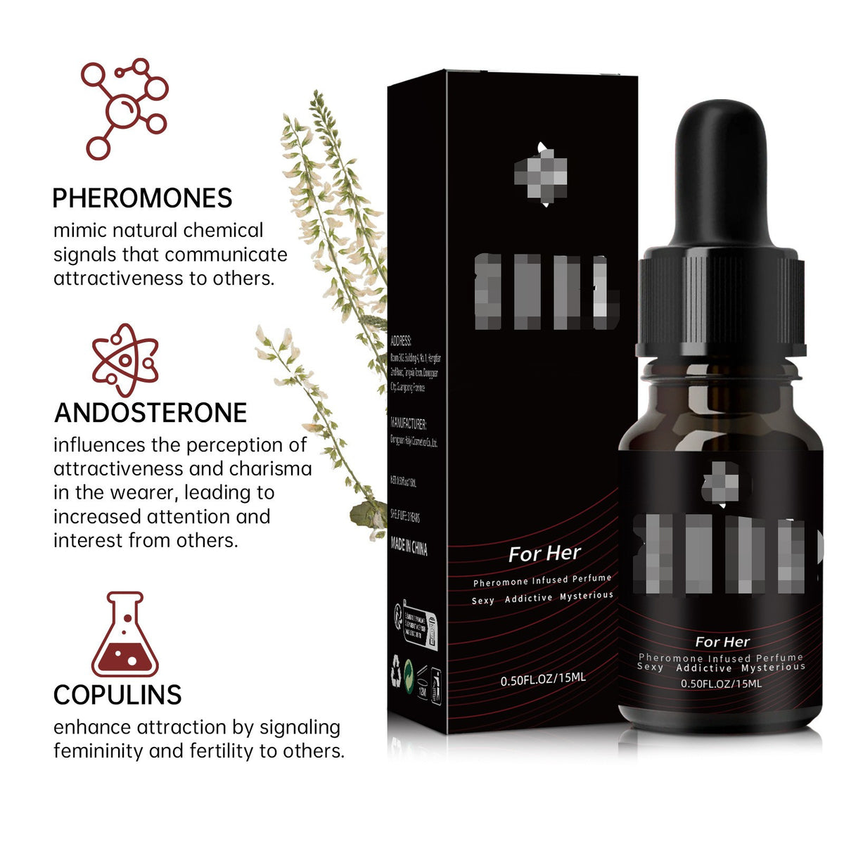 Pheromone Perfume Long Lasting Fragrance