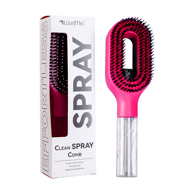 Professional Spray Air Comb with Ventilation Design