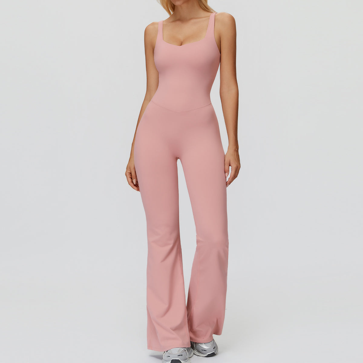 Womens Brushed Yoga Jumpsuit